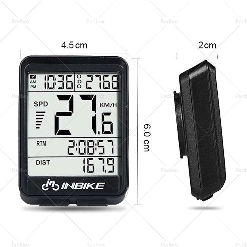 Wireless Mountain Bike Computer Bicycle Speedometer Cycle Odometer Waterproof-2