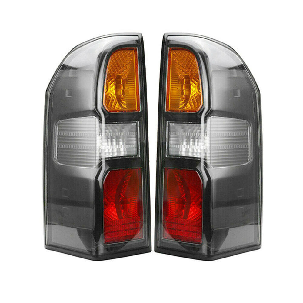 Pair Black Rear Tail Lamp Lights Suitable For Nissan Patrol GU Y61 Wagon 2004-2013-0