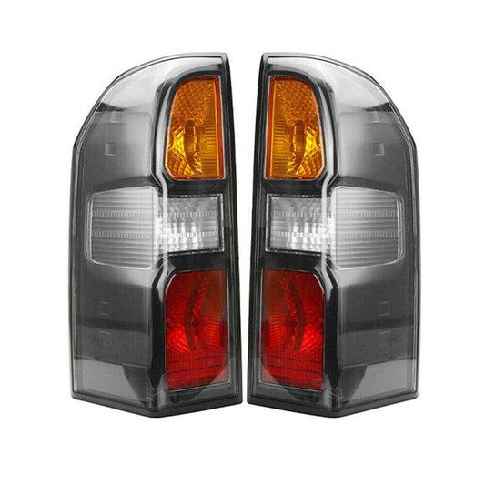 Pair Black Rear Tail Lamp Lights Suitable For Nissan Patrol GU Y61 Wagon 2004-2013-0