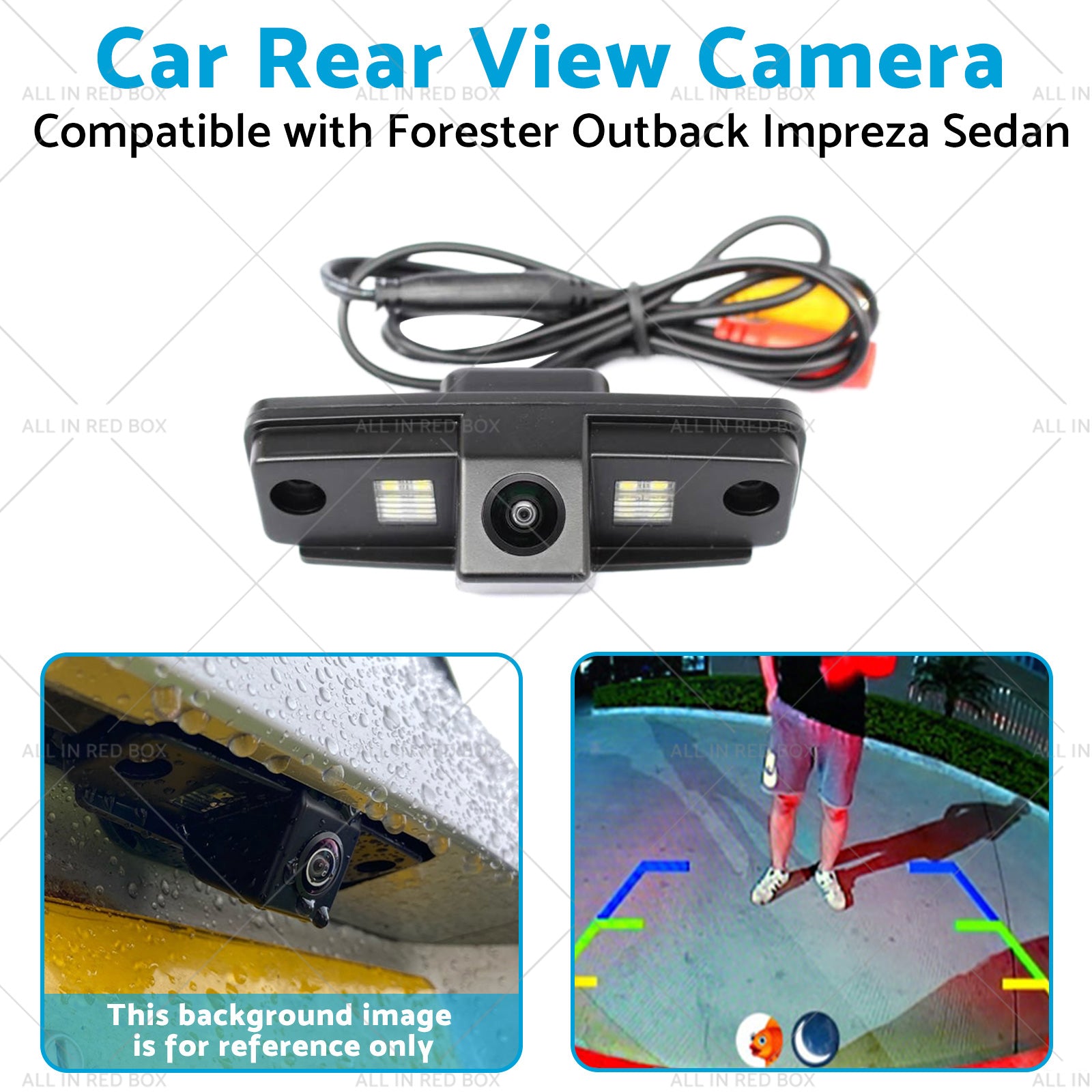 RearView Camera Parking Reverse Cam Suitable for Subaru Forester Outback Impreza-3