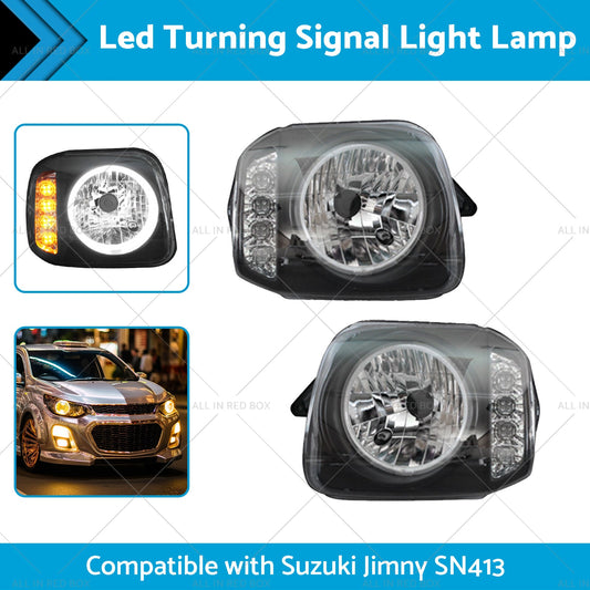 Led Turning Signal Light Lamps  Angel Eyes  Suitablefor Suzuki Jimny SN413 98-17-1
