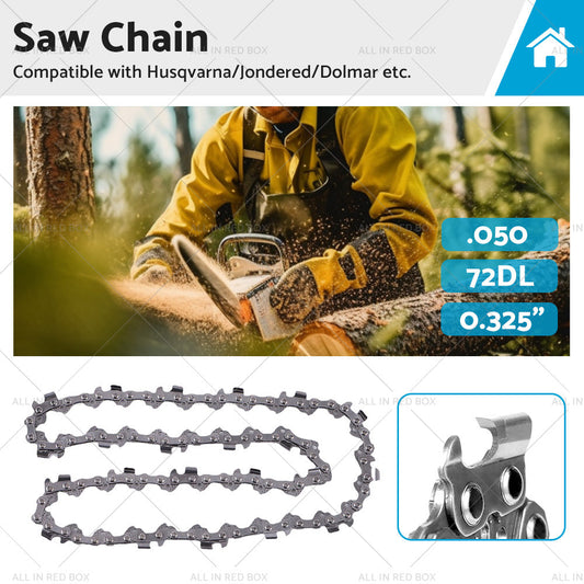 Semi Chisel 325. 050 72DL Chainsaw Chain Suitable for Husqvarna Jondered Makita-0