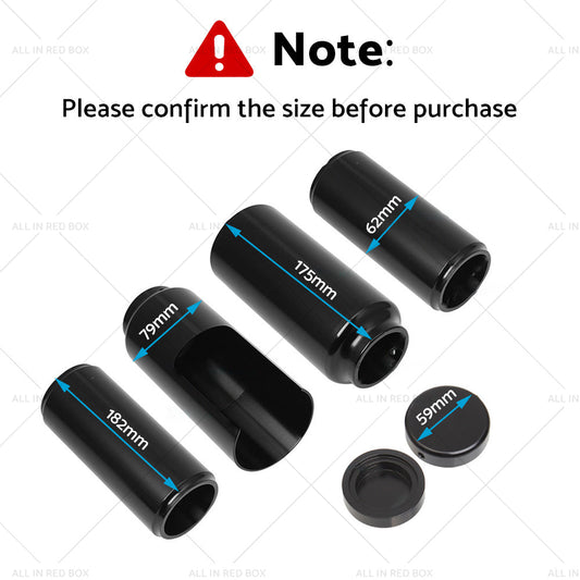 Upper Lower Front Fork Covers Cap Suitable for Harley Davidson Dyna 06-17-1