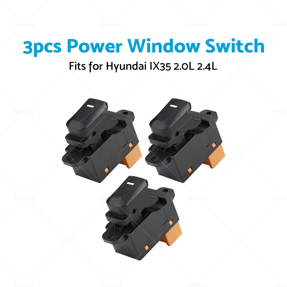 3Pcs Window Switch Passenger Side For Hyundai IX35 2. 0L 2. 4L 93580-2Z00-3