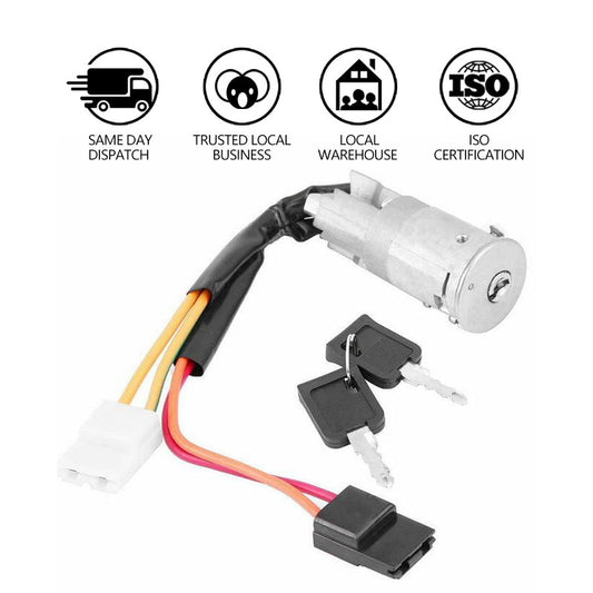 Ignition Lock Barrel Switch  Key For Vauxhall Opel Vivaro Renault Master Trafic-1