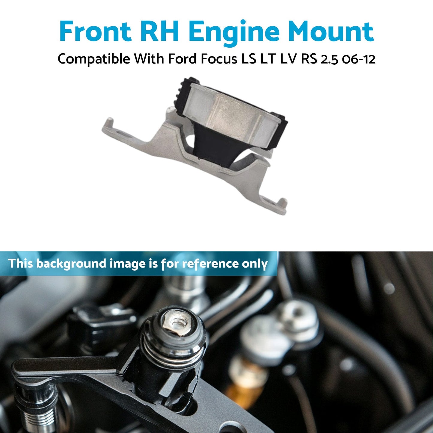 RH Engine Mount Suitable For Ford Focus LV RS 2.5L Turbo B5254T 2010-2012 Engine-2