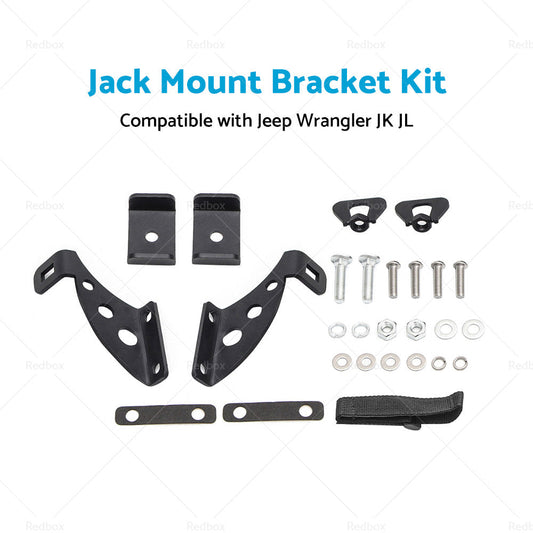 Jack Mount Bracket Hood  and  Rear Door Hinge Suitable for Jeep Wrangler JK JL 07-18-1