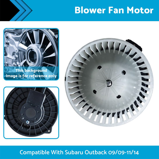HVAC Blower Fan Motor 2 Pins Dashboard Suitable For Subaru Outback 2009-2014-1