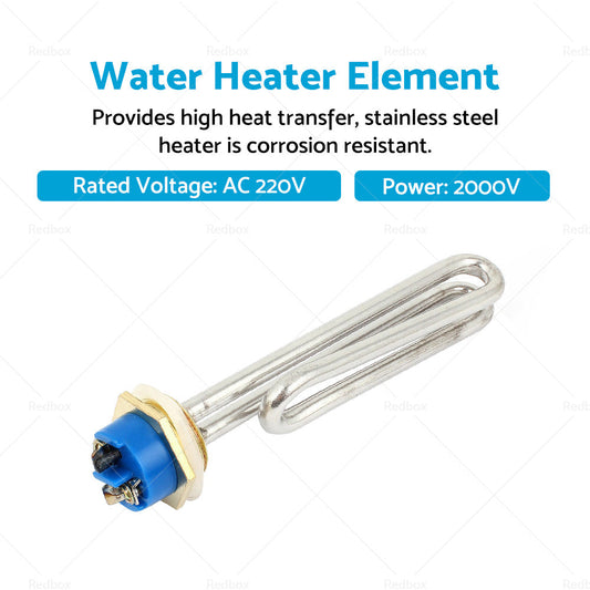AC220V 2000W Metal Water Heater Boiler Electric Tube Heating Element-1
