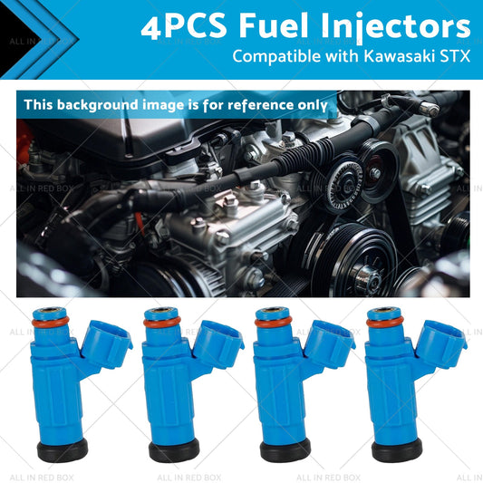 4PCS Fuel Injectors Suitable for STX 15F 2003-2007 Kawasaki STX 12F 2004-2016-0