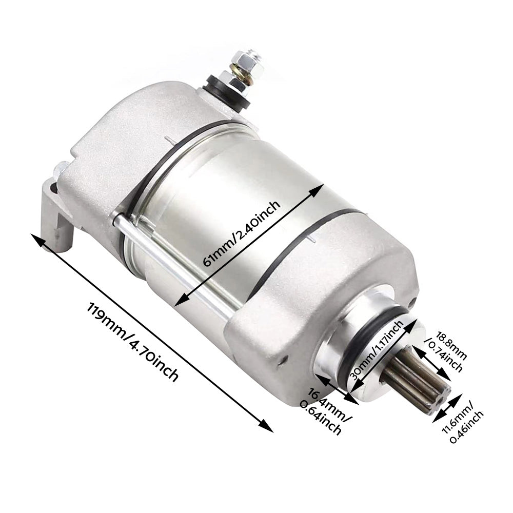 Starter Motor Suitable For Yamaha YZF-R1 YZF R1 RaceBase   R1S 2004-2008-3
