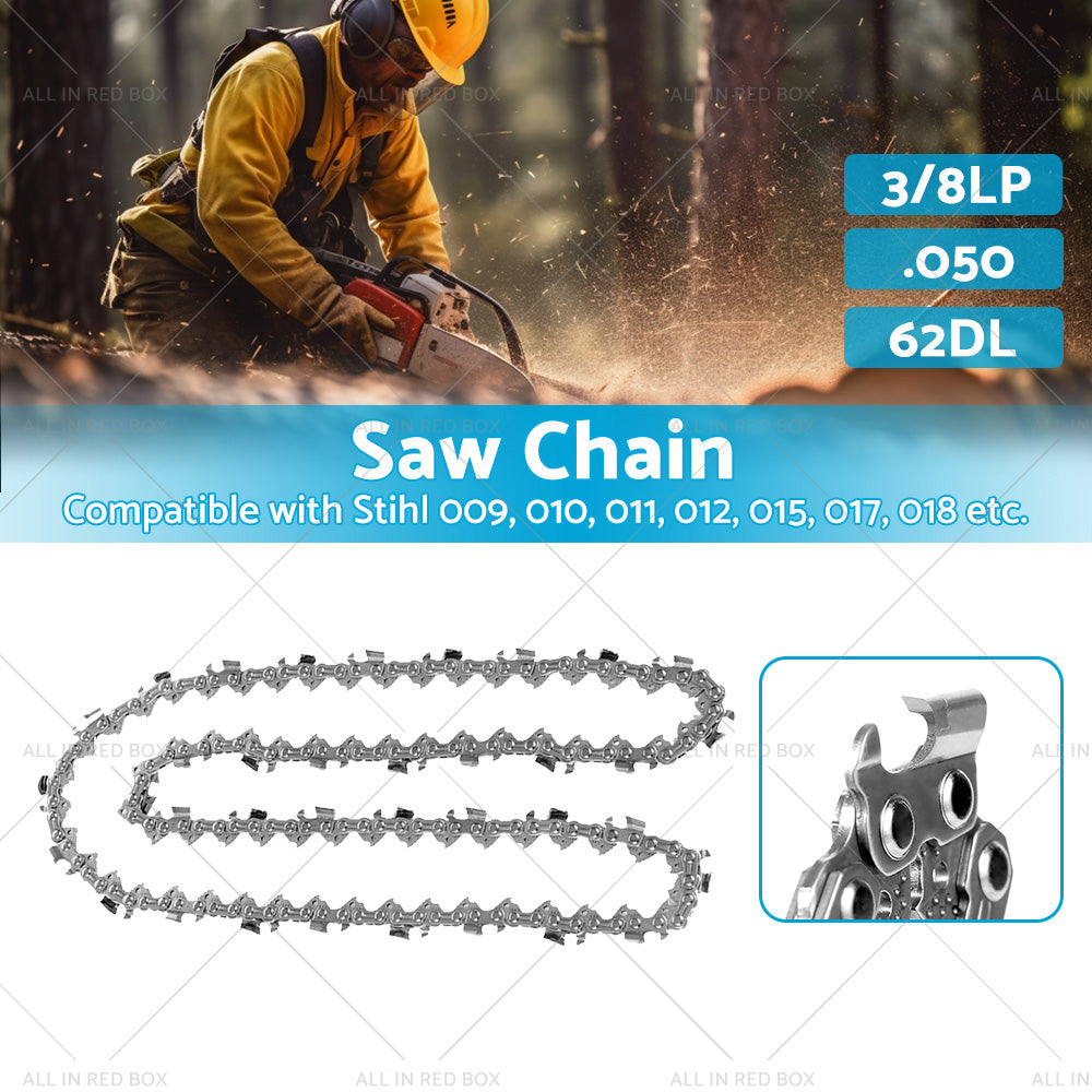 Tungsten Carbide 3 8LP 050 62DL Semi Chisel Chainsaw Chain Suitable for Stihl-1