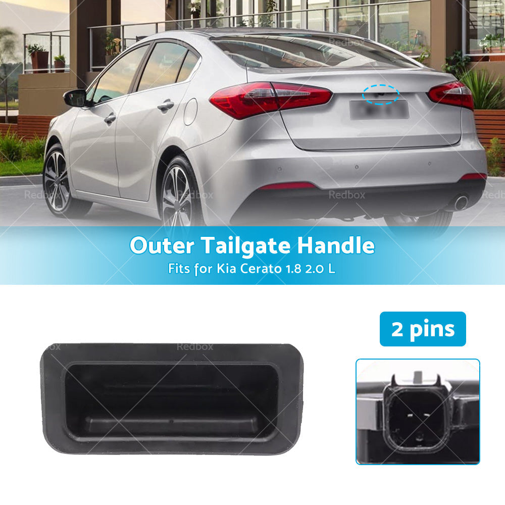 Outer Tail Gate Boot Lid Handle Suitable for Kia Cerato 2010-2013 812601M500-2