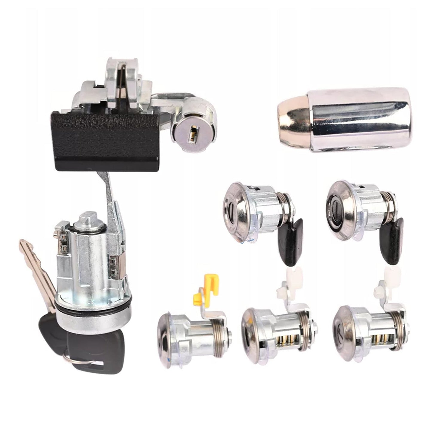 Cylinder Lock Ignition Door Fuel Wheel Glove Box Suitable For LandCruiser HDJ78-3