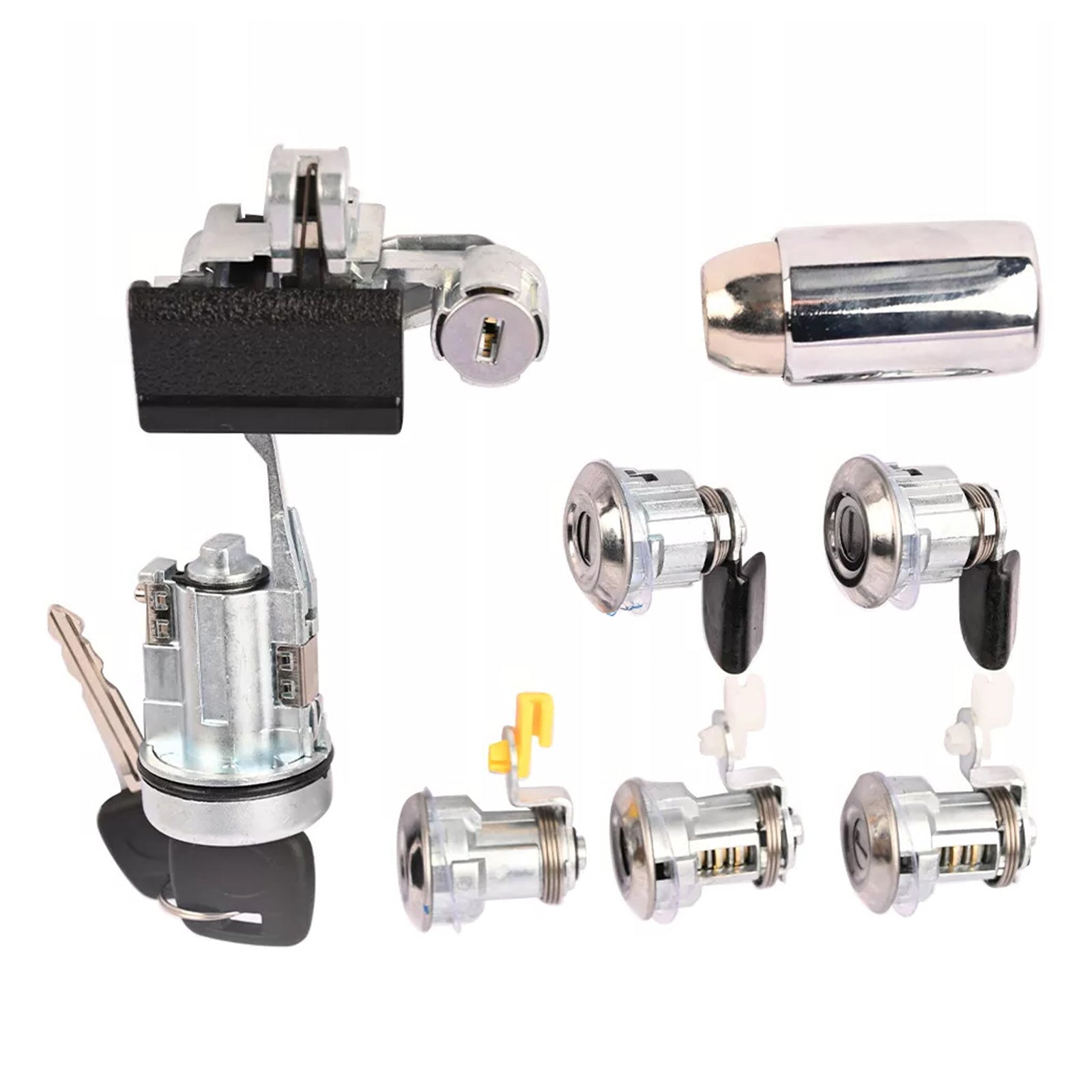Cylinder Lock Ignition Door Fuel Wheel Glove Box Suitable For LandCruiser HDJ78-3