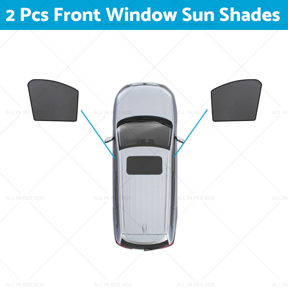 Car Window Sun Shades Suitable for LDV D90 2017-2023 Rear Magnetic Blind Mesh-6