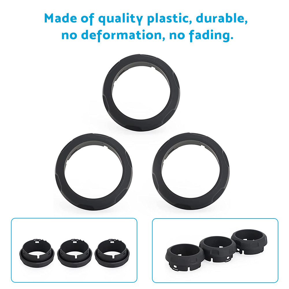 3x AC Switch Knob Trim Suitable For Land Rover Discovery 4 Range Rover Sport-2