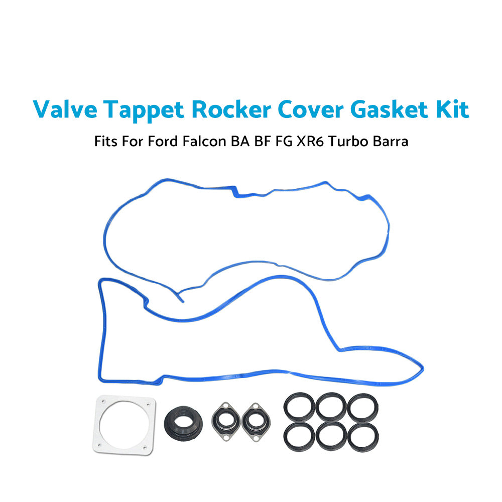 Valve Tappet & Rocker Cover Gasket Kit Suitable For Ford Falcon BA/BF/FG XR6 Turbo-0