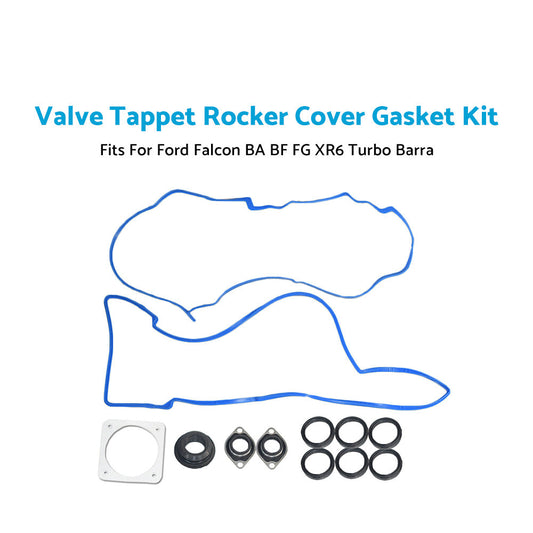 Valve Tappet & Rocker Cover Gasket Kit Suitable For Ford Falcon BA/BF/FG XR6 Turbo-0