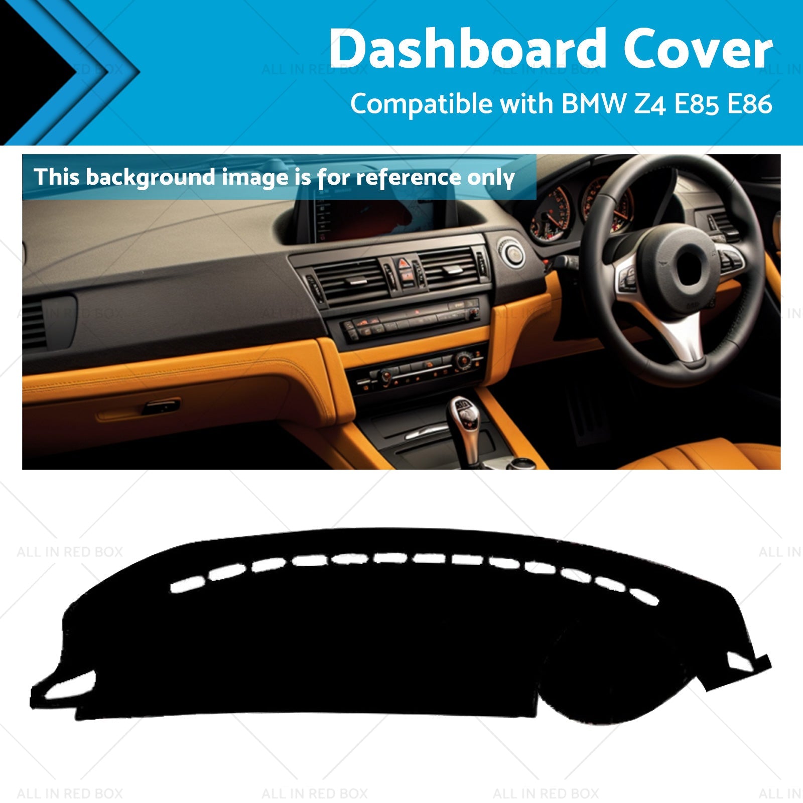 Suitable for BMW Z4 E85 E86 No GPS 2003-2008 Dashboard Cover Dash Mat-0
