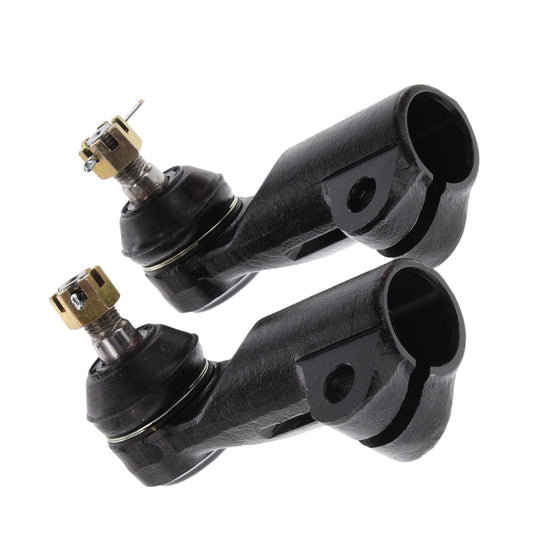 2PCS Greasable Tie Rod Ends Suitable For Nissan Patrol GQ Y60 7/92 Onward-1