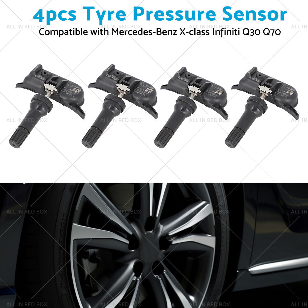 4PCS Tyre Pressure Sensor 40700-5ZH0A Suitable for Mercedes X Class 2017-2020-3