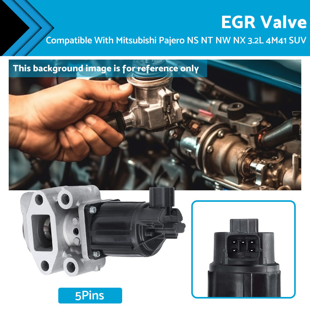 EGR Valve Suitable For Mitsubishi Pajero NS NT NW NX 2006-2019 3. 2L 4M41 SUV-4