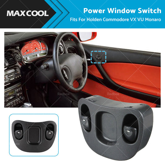 2-Button Power Window Switch Fits For Holden Commodore Ute VT VU Monaro VX-0