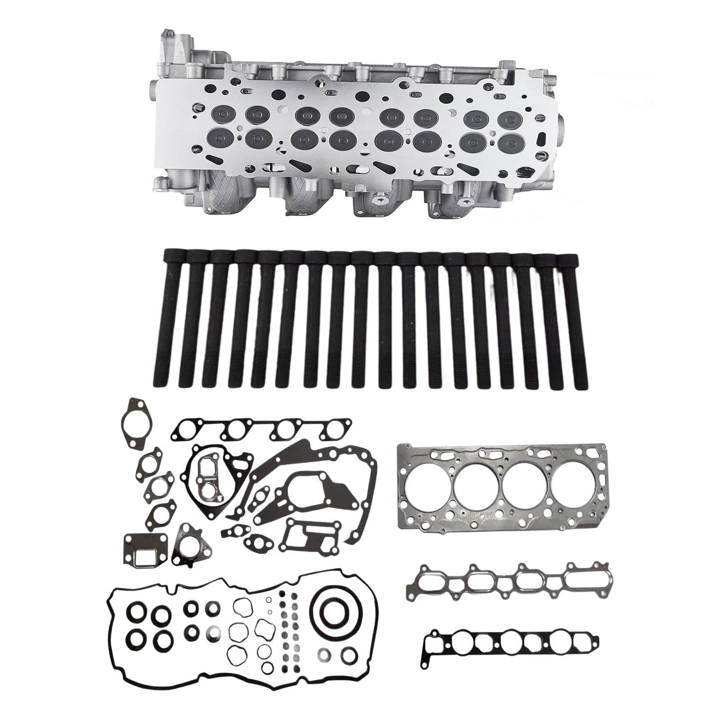 Fully Assembled Cylinder Head Gasket Kit Bolts Set Suitable For Mitsubishi-3