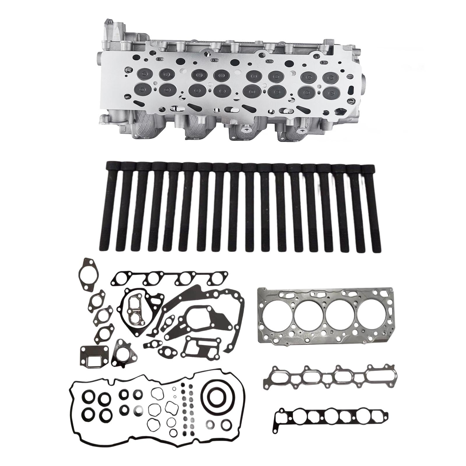 Fully Assembled Cylinder Head Gasket Kit Bolts Set Suitable For Mitsubishi-3