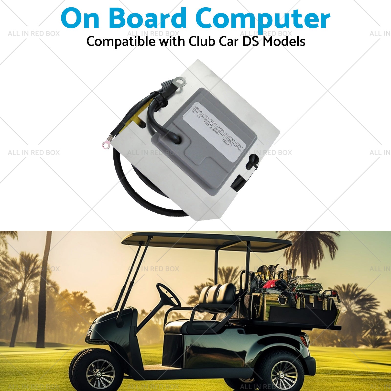101909901 On Board Computer 48V OBC Cart Suitable for Club Car DS Models 98-04-3