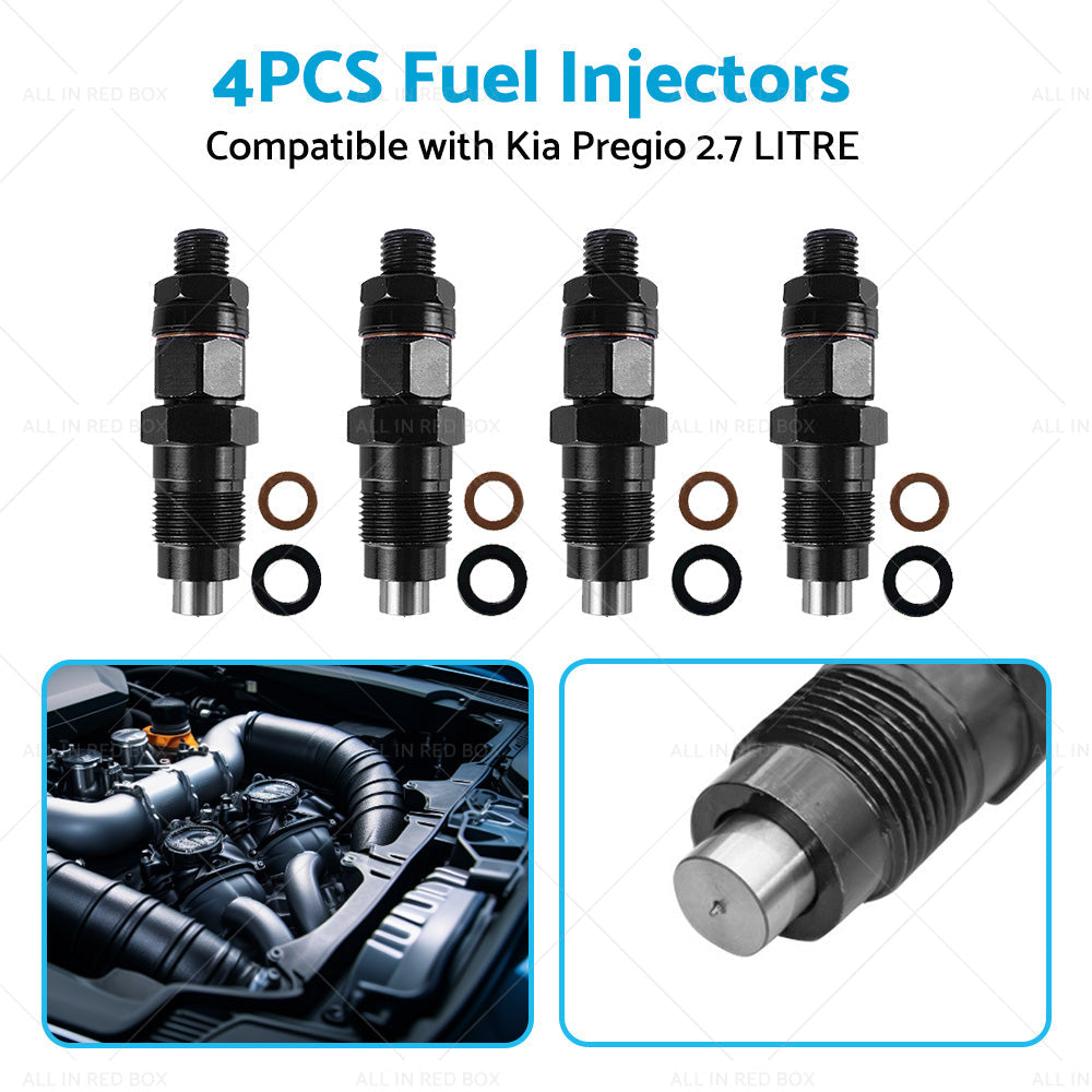 4PCS Diesel Fuel Injectors Suitable For Kia Pregio 2. 7L 105078-0140-4