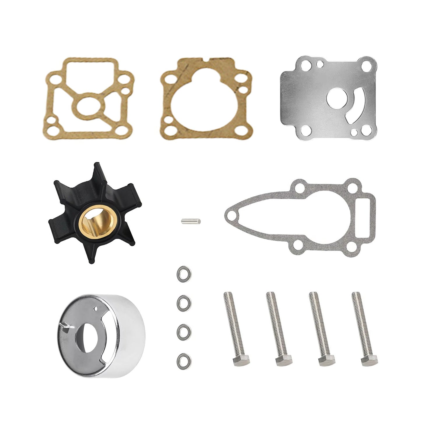 Impeller Water Pump Kit Suitable for Mercury Mariner Tohatsu M8hp 3B2-873222-4