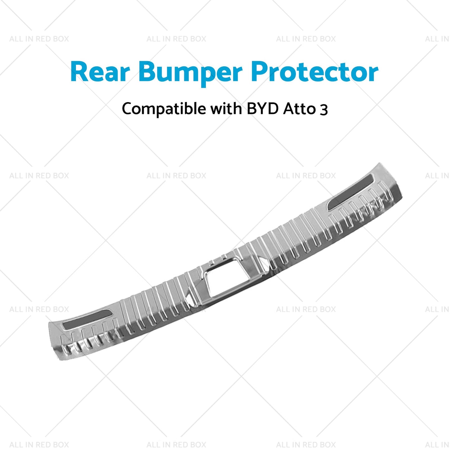 Rear Bumper Protector Scuff Suitable For 2023 BYD Atto 3 Trunk Sill Trims-3