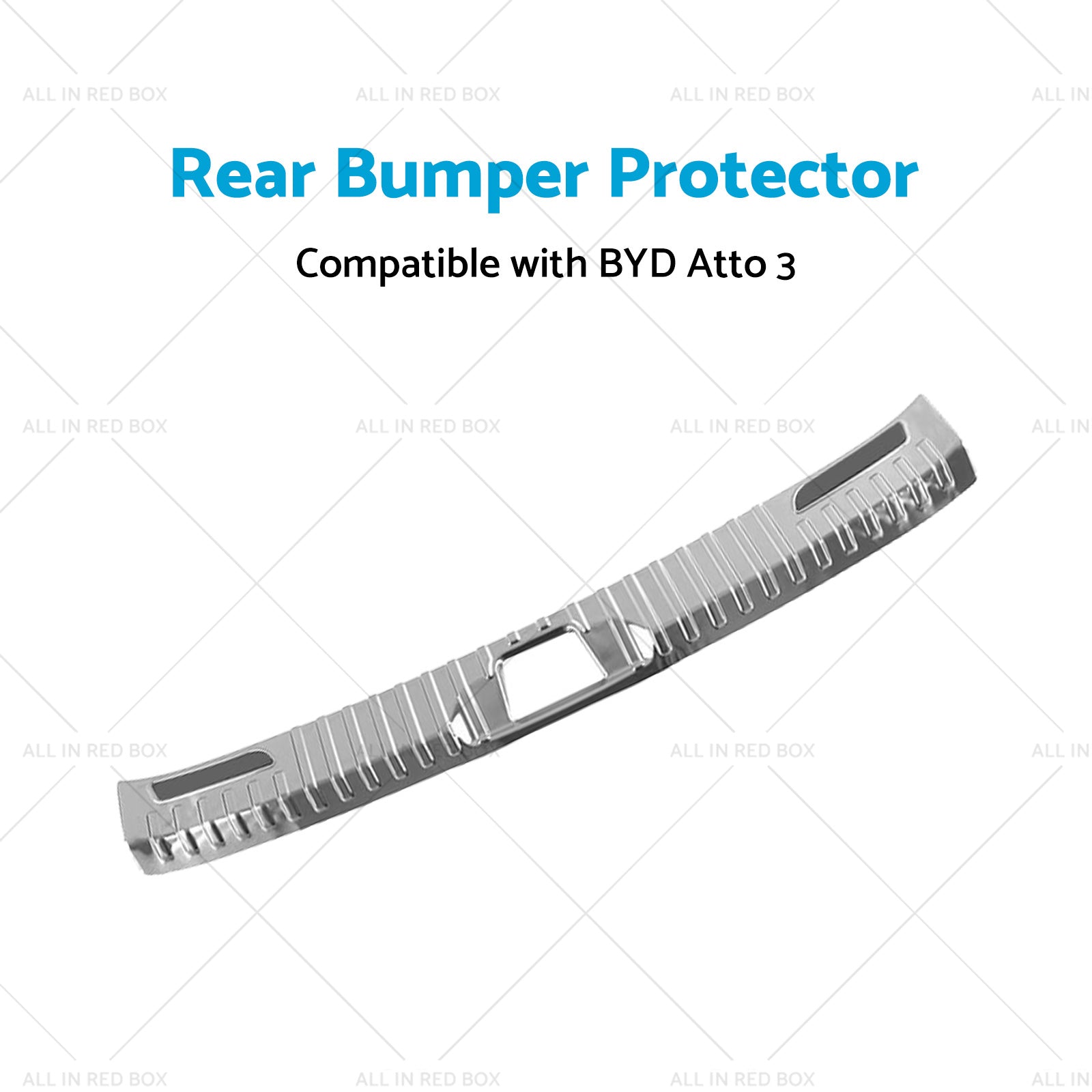 Rear Bumper Protector Scuff Suitable For 2023 BYD Atto 3 Trunk Sill Trims-3