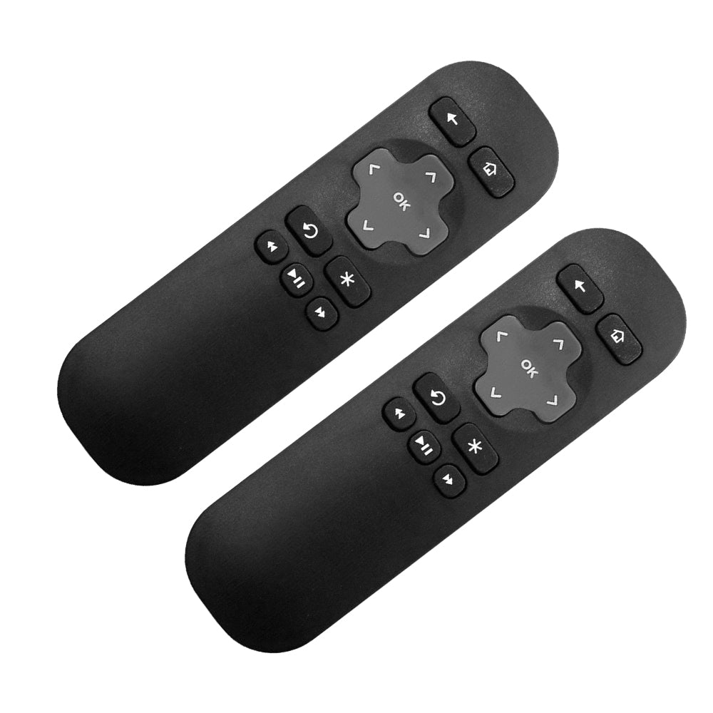 2x Remote Control Replacement Suitable For ROKU 1 / 2 / 3 / 4 & Telstra TV 1 / 2-1