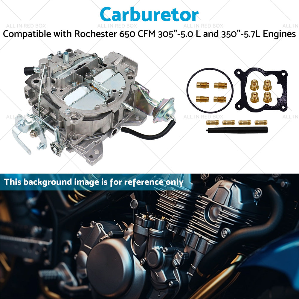 Electric Choke Carburetor Suitable For 305-350 Engines 650 CFM 17066432-4