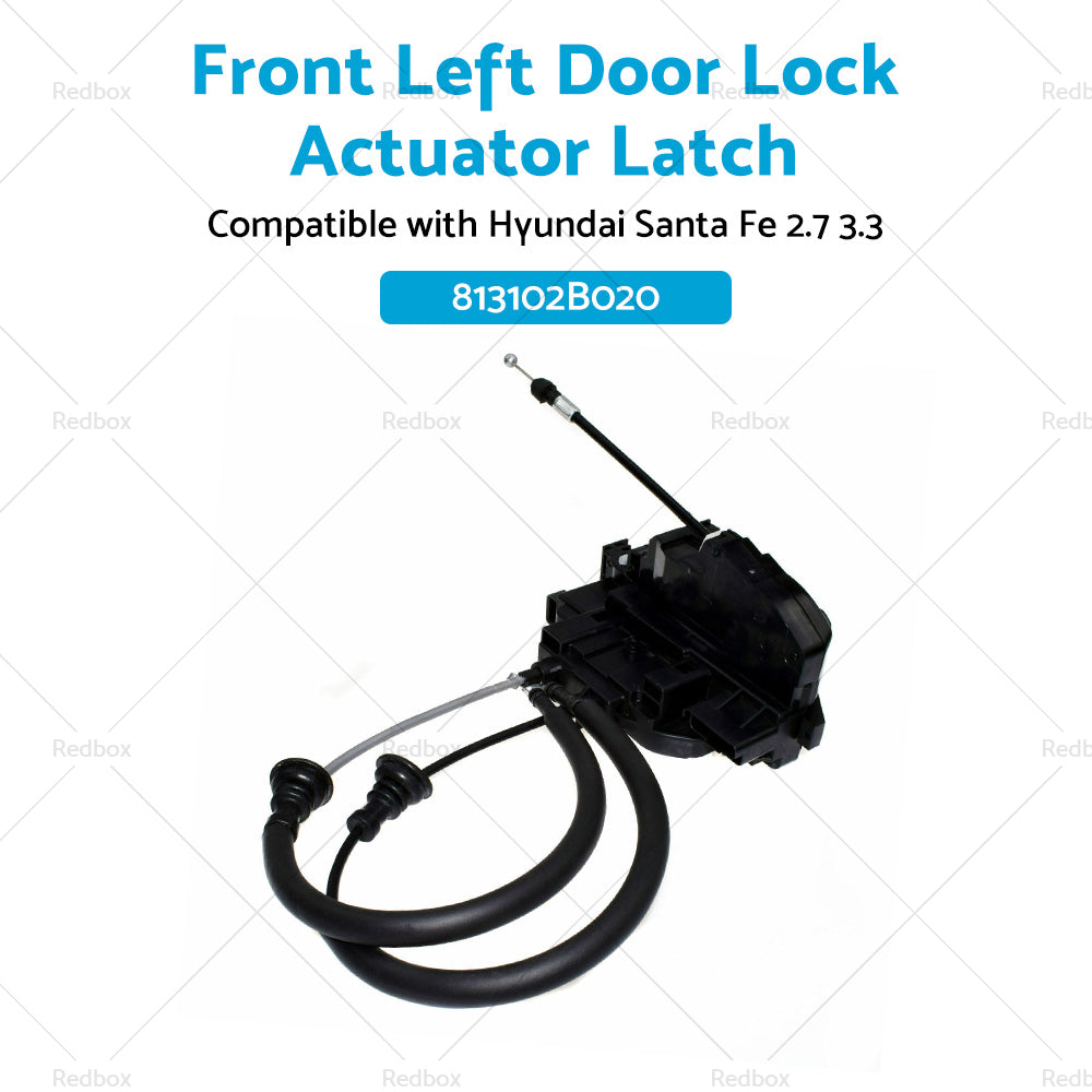 Front Left Door Lock Actuator Latch Fits For Hyundai Santa Fe 2.7 3.3 05-12-3