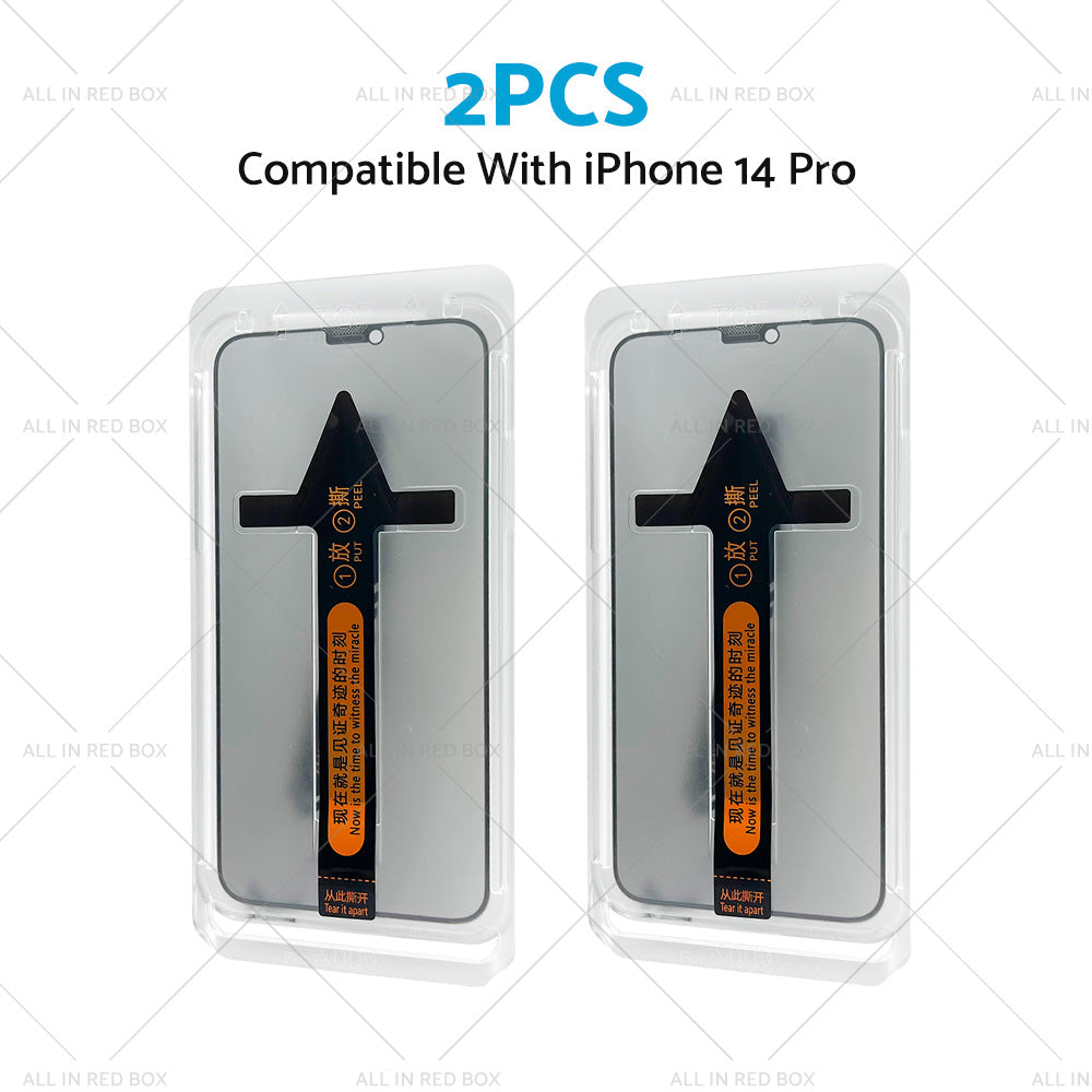 2PCS Screen Protector Privacy Tempered Glass Suitable For iPhone 14 Pro/ Max-1
