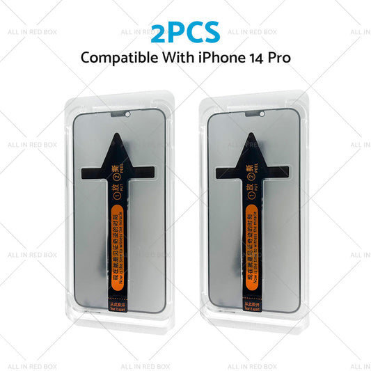 2PCS Screen Protector Privacy Tempered Glass Suitable For iPhone 14 Pro/ Max-1