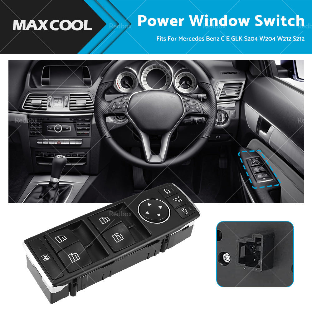 Master Power Window Switch Fits For Mercedes Benz C E GLK S204 W204 W212 S212-2