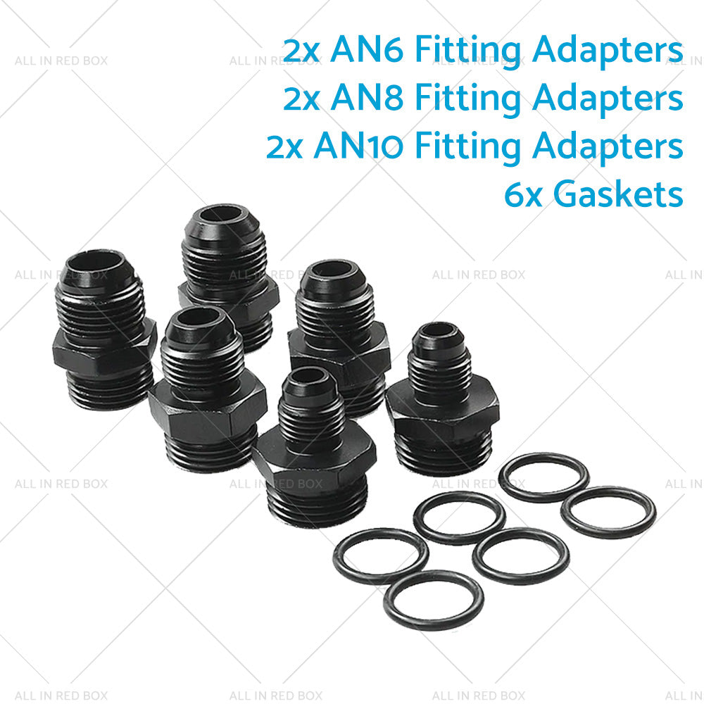 Universal Car 100 Micron AN6 8 10 Aluminum High Flow Fuel Inline Petrol Filter-2