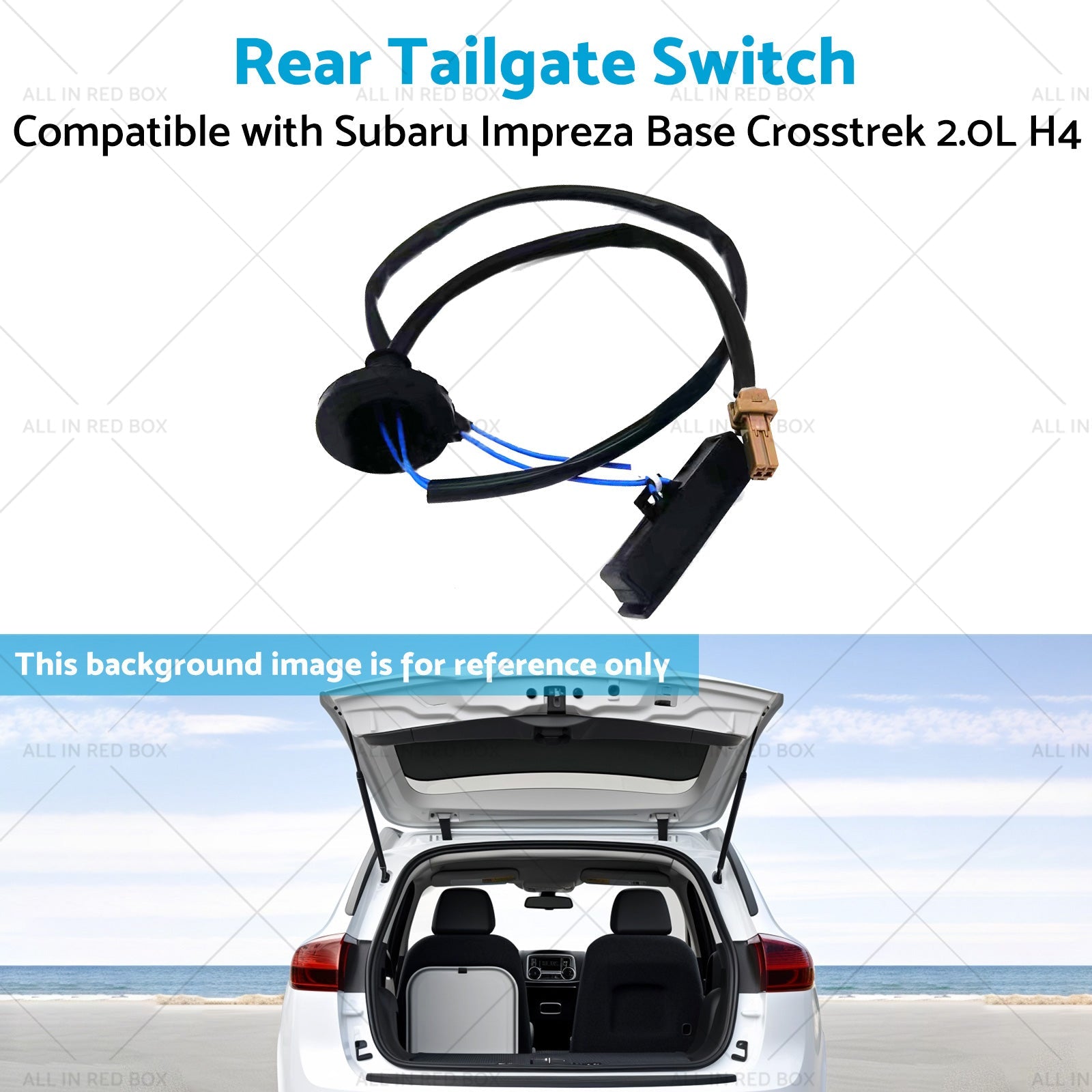 Rear Tailgate Switch Suitable for Subaru Impreza Base Crosstrek 2. 0L H4 12-17-4
