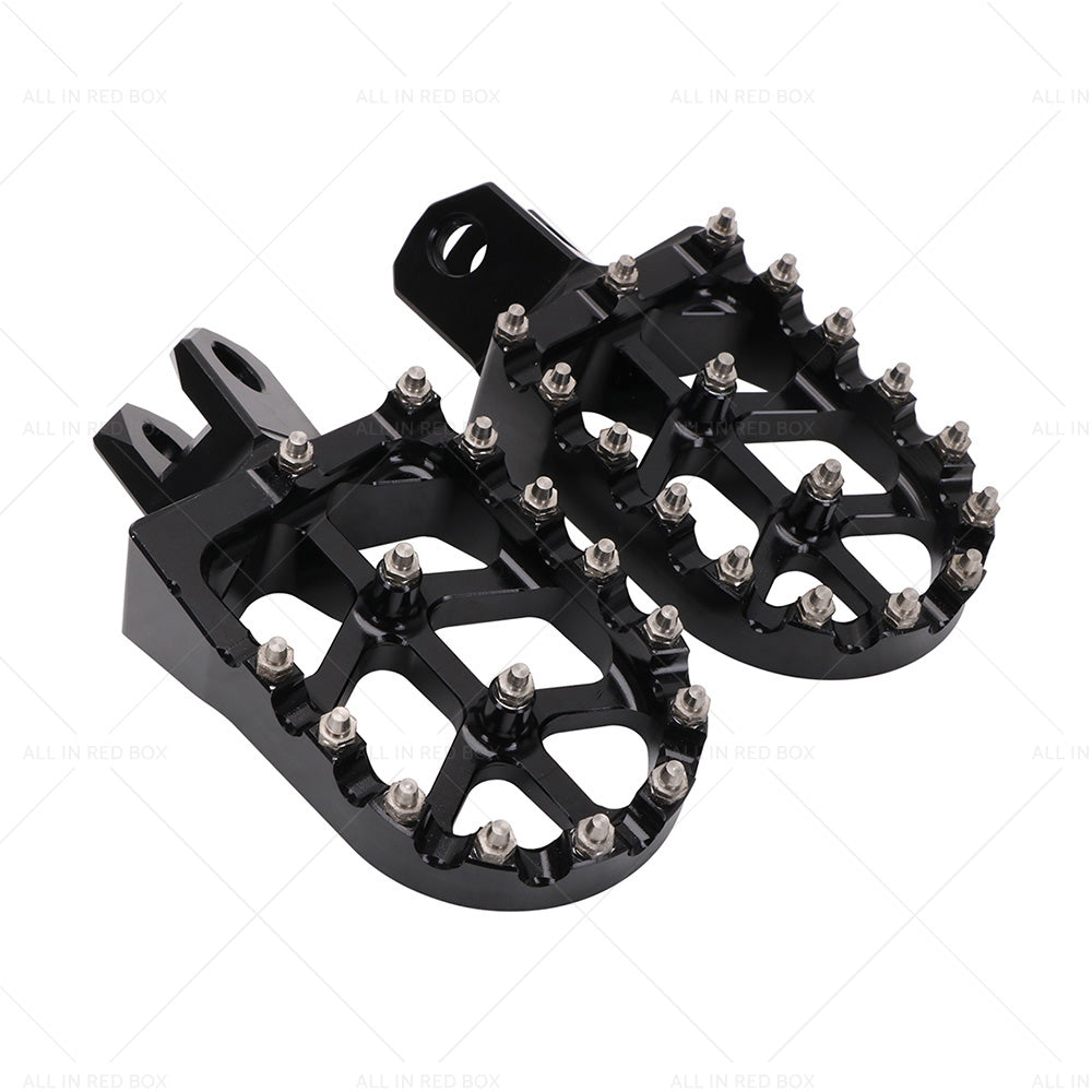 Wide Foot Pegs Suitable For Suzuki RM125 RM250 RMX250 DRZ 400 SM DRZ400S DRZ400E-3