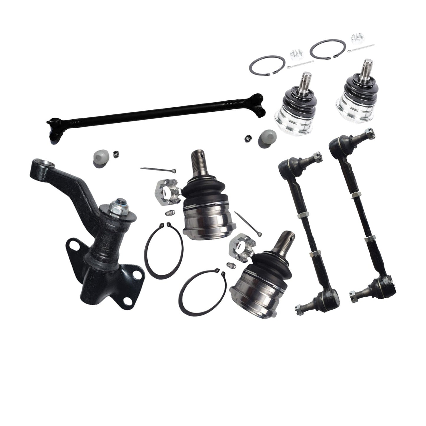Ball Joints Idler Arm Centre Rod Tie Rod Ends Suitable for Navara 4X4 D22 97-16-0