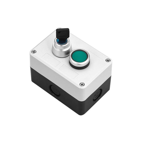 Weatherproof Push Button Switch Suitable For Gate Opener with Key-0