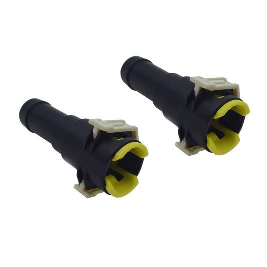 2x Heater Hose Quick Connector Suitable For Mazda MX-3 MX-6 RX-7 Protege MPV-0