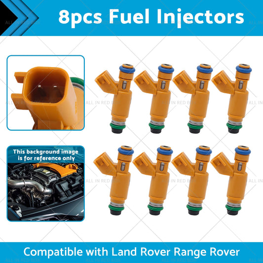 195500-4260 8pcs Fuel Injectors Suitable for Land Rover Range Rover 4. 4L 05-09-1