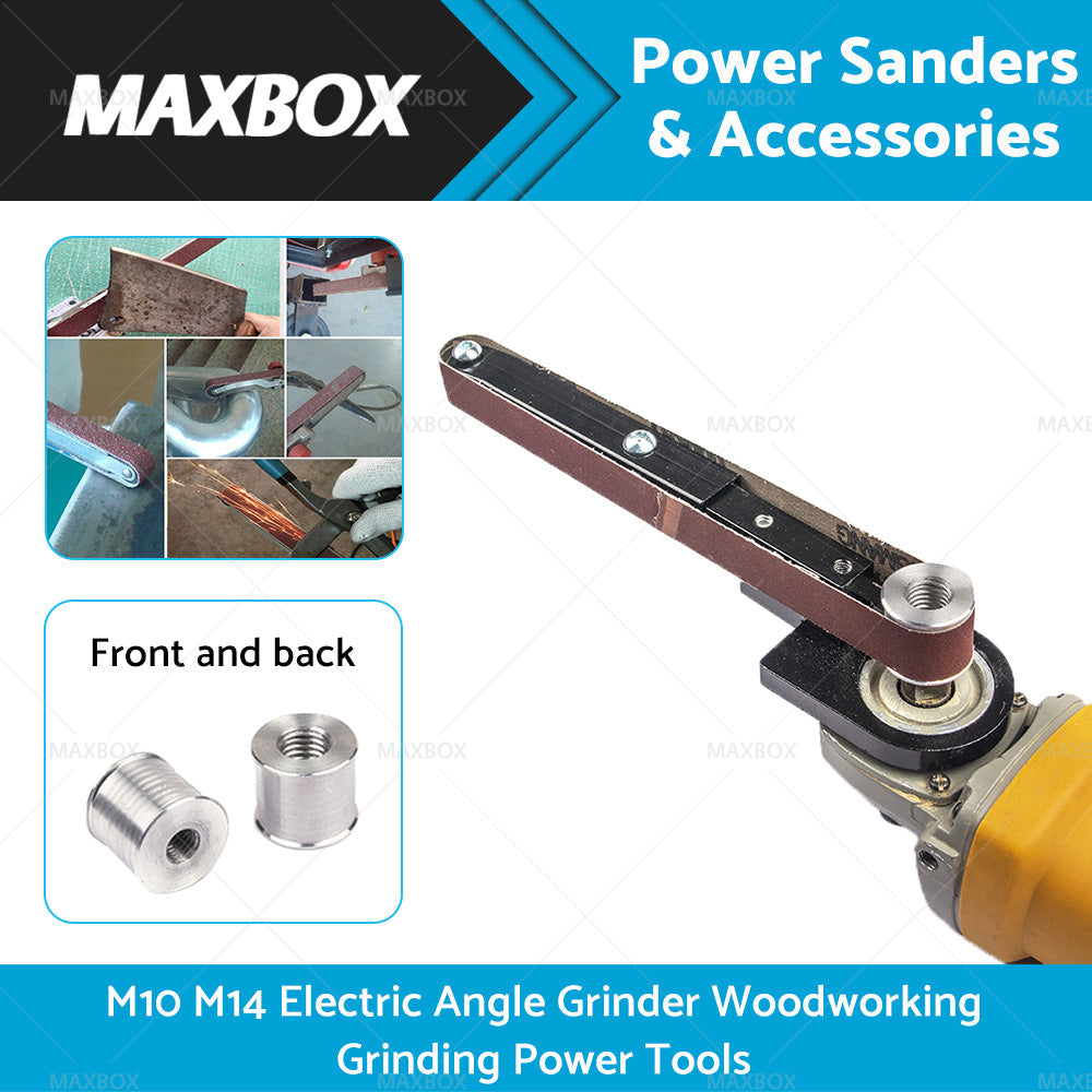 Sander Machine Sanding Belt Adapter Head Convert with Sanding Belts Woodworking-0
