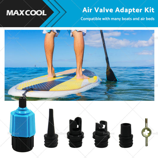 Suits For Inflatable Kayak Boat Stand Up Paddle Board Sup Pump Air Valve Adapter-0